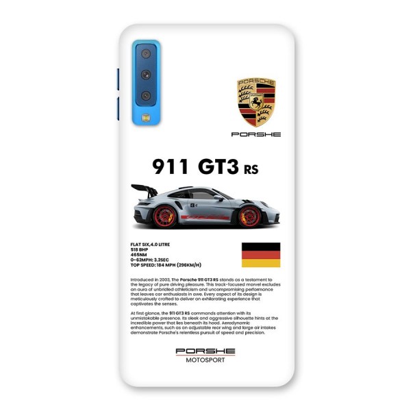 Supercar Features Back Case for Galaxy A7 (2018)