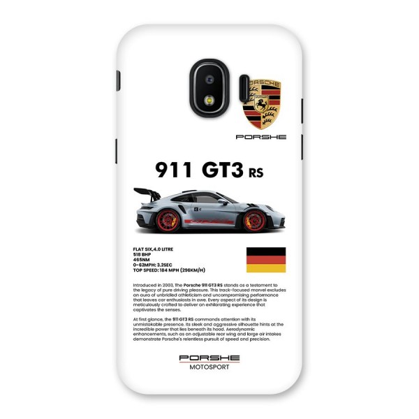 Supercar Features Back Case for Galaxy J2 Pro 2018