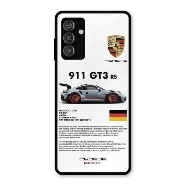 Supercar Features Metal Back Case for Galaxy F13