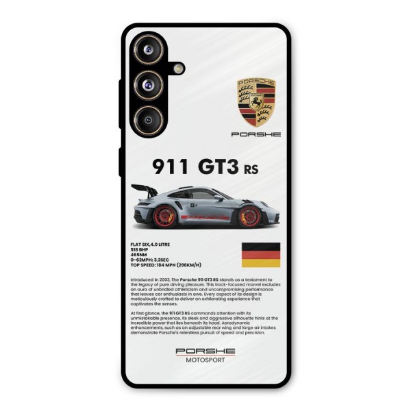 Supercar Features Metal Back Case for Galaxy F55