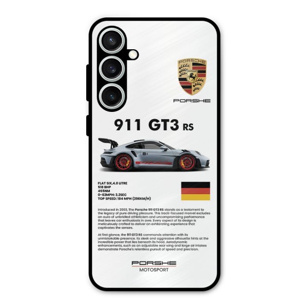 Supercar Features Metal Back Case for Galaxy S23 FE