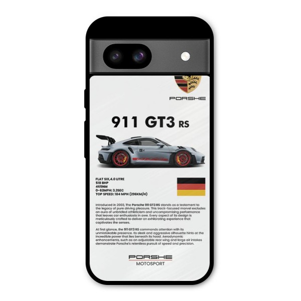 Supercar Features Metal Back Case for Google Pixel 8a