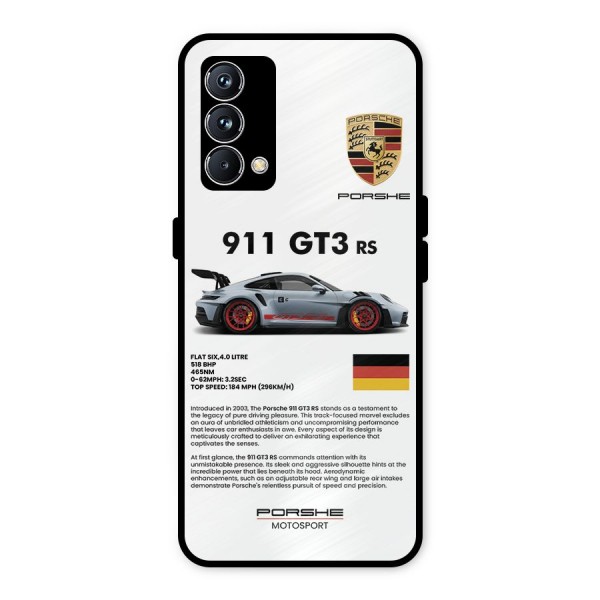 Supercar Features Metal Back Case for Realme GT Master Edition