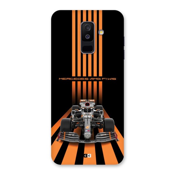 Supercar On Track Back Case for Galaxy A6 Plus