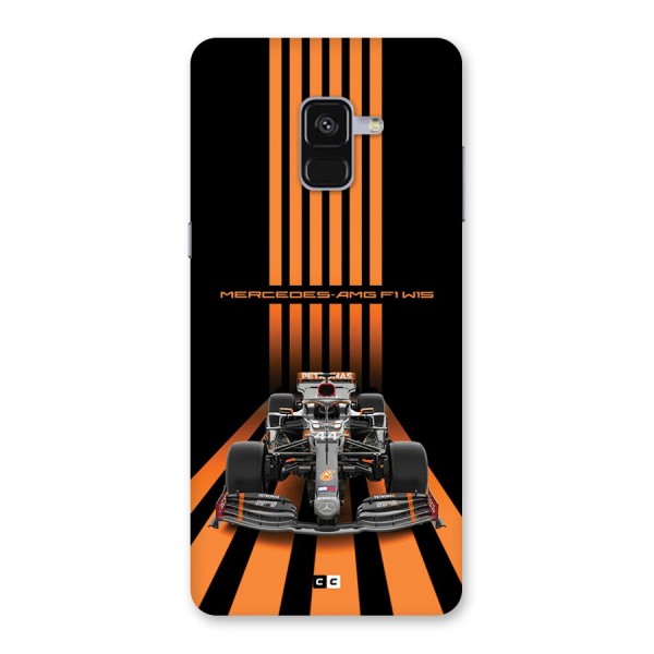 Supercar On Track Back Case for Galaxy A8 Plus