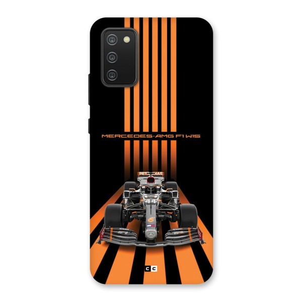 Supercar On Track Back Case for Galaxy F02s