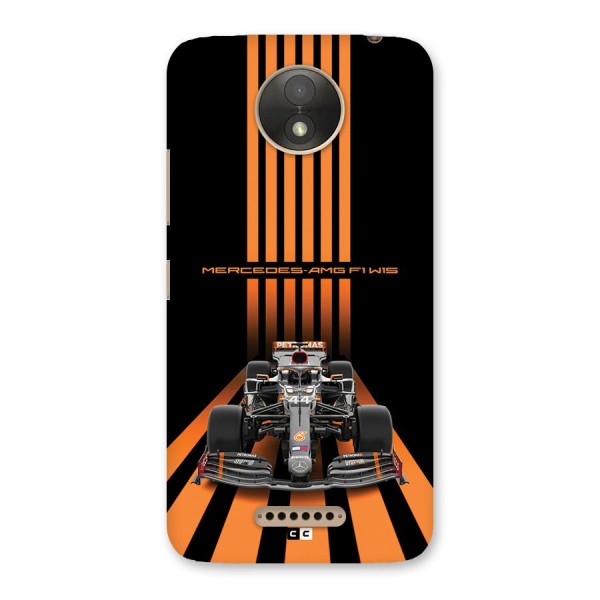 Supercar On Track Back Case for Moto C Plus