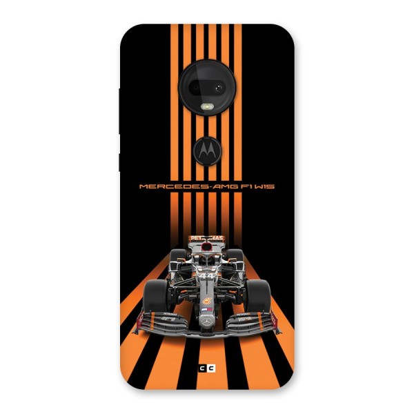 Supercar On Track Back Case for Moto G7