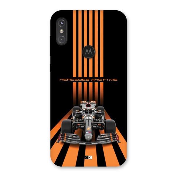 Supercar On Track Back Case for Motorola One Power