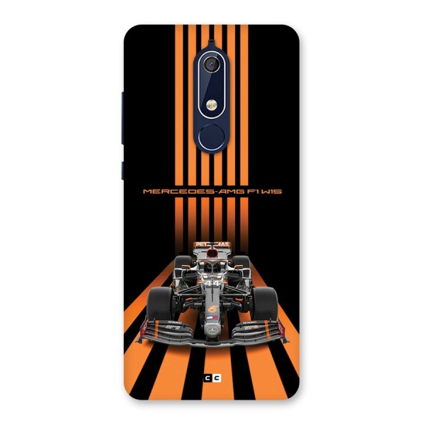 Supercar On Track Back Case for Nokia 5.1