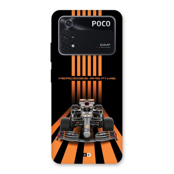 Supercar On Track Back Case for Poco M4 Pro 4G