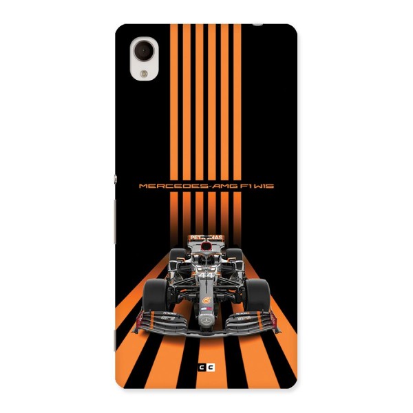 Supercar On Track Back Case for Xperia M4 Aqua