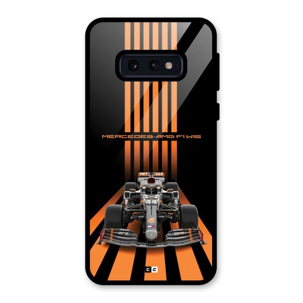 Supercar On Track Glass Back Case for Galaxy S10e