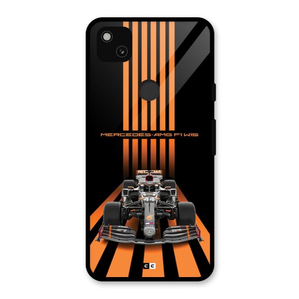 Supercar On Track Glass Back Case for Google Pixel 4a