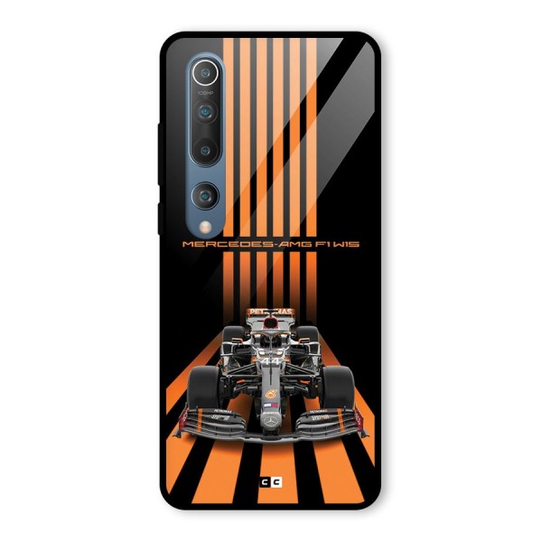 Supercar On Track Glass Back Case for Mi 10