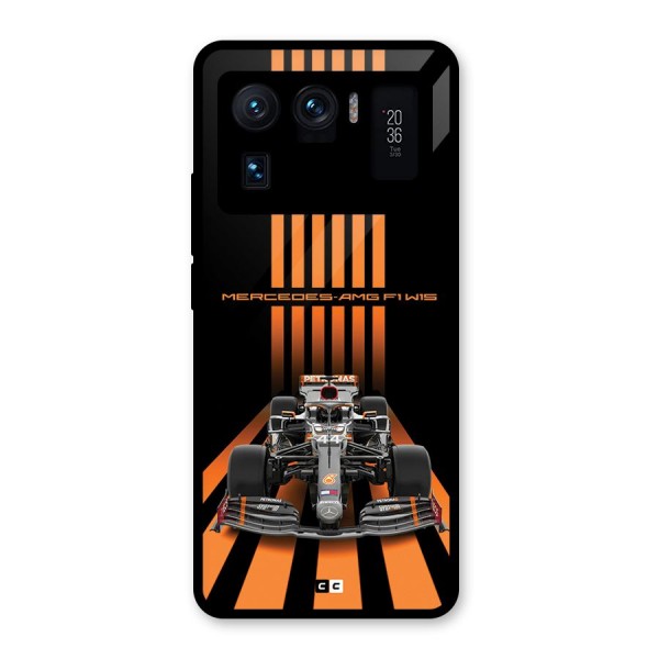 Supercar On Track Glass Back Case for Mi 11 Ultra