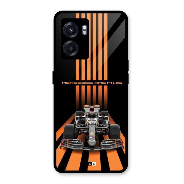 Supercar On Track Glass Back Case for Oppo K10 (5G)