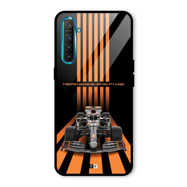 Supercar On Track Glass Back Case for Realme X2