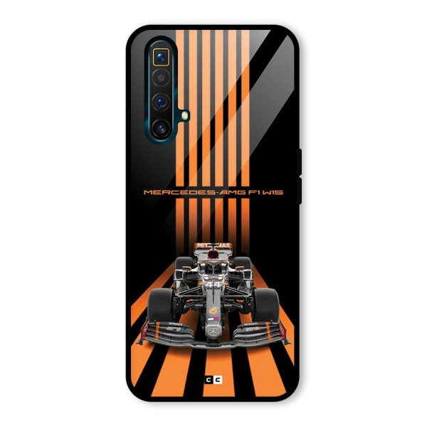 Supercar On Track Glass Back Case for Realme X3 SuperZoom