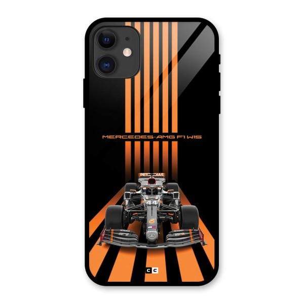 Supercar On Track Glass Back Case for iPhone 11