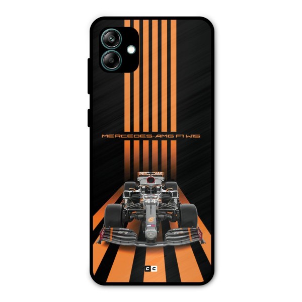 Supercar On Track Metal Back Case for Galaxy A04