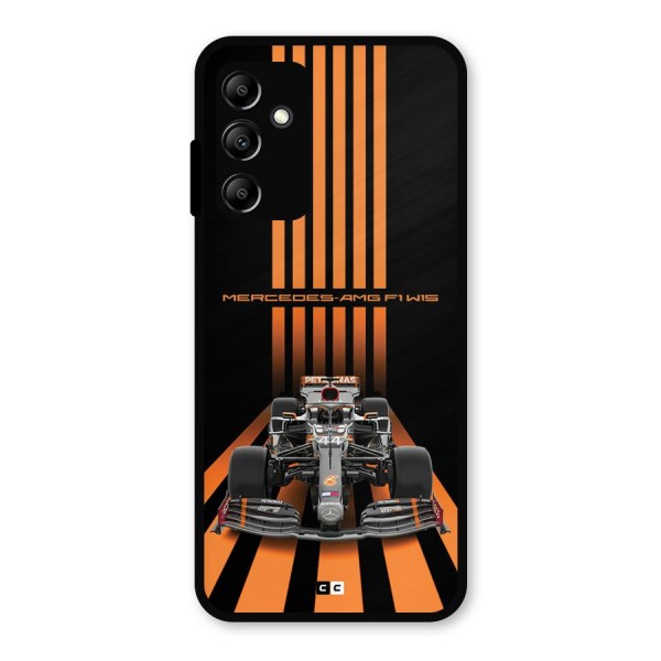 Supercar On Track Metal Back Case for Galaxy A14 5G