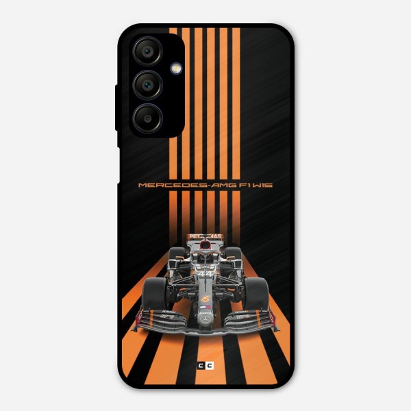 Supercar On Track Metal Back Case for Galaxy A15 5G