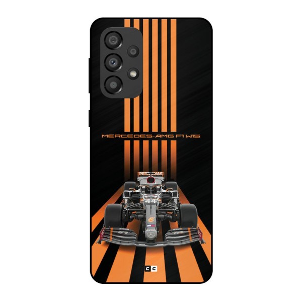 Supercar On Track Metal Back Case for Galaxy A33 5G