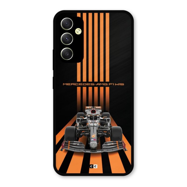 Supercar On Track Metal Back Case for Galaxy A34