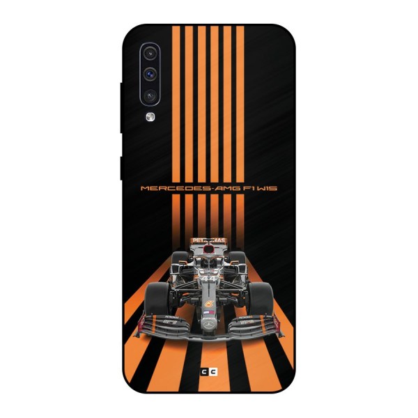 Supercar On Track Metal Back Case for Galaxy A50