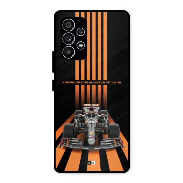 Supercar On Track Metal Back Case for Galaxy A53 5G