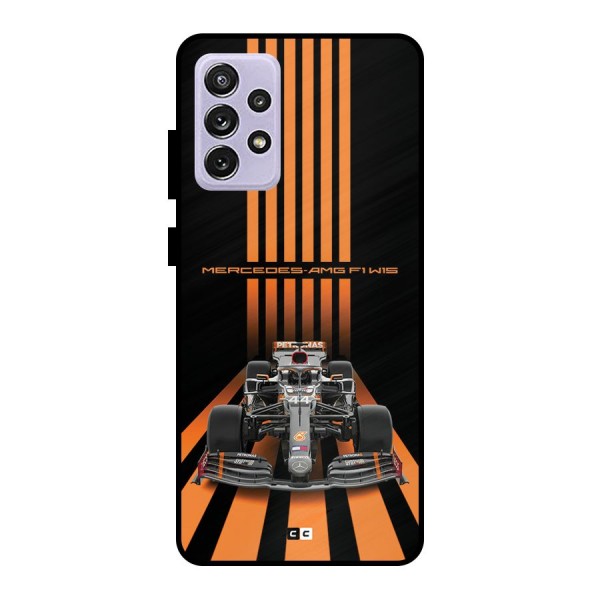 Supercar On Track Metal Back Case for Galaxy A72