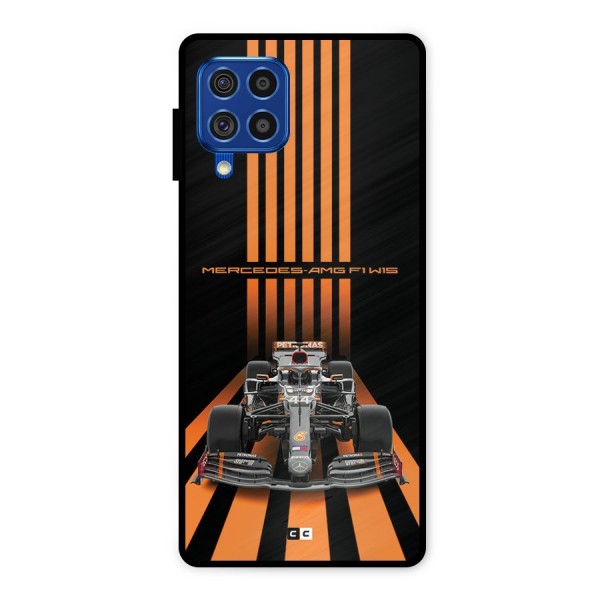 Supercar On Track Metal Back Case for Galaxy F62