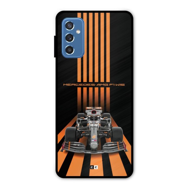 Supercar On Track Metal Back Case for Galaxy M52 5G