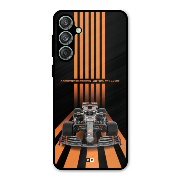 Supercar On Track Metal Back Case for Galaxy M55 5G