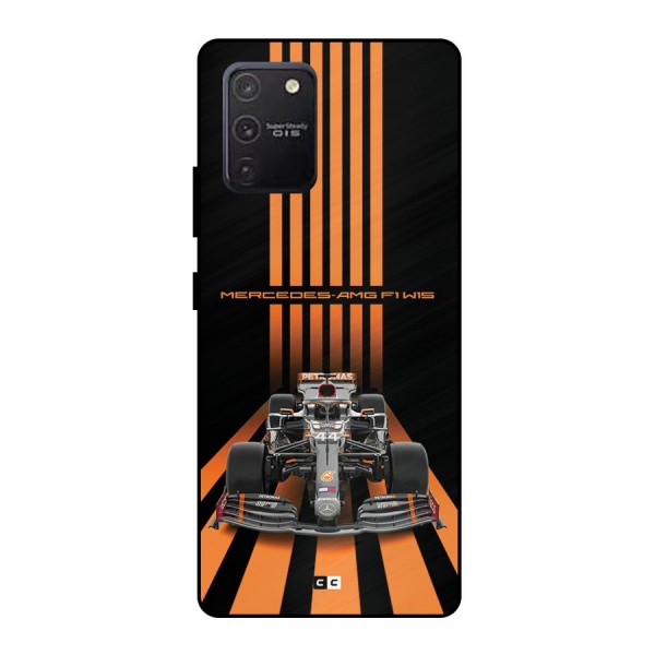 Supercar On Track Metal Back Case for Galaxy S10 Lite