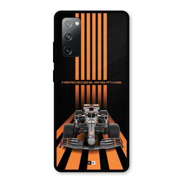 Supercar On Track Metal Back Case for Galaxy S20 FE