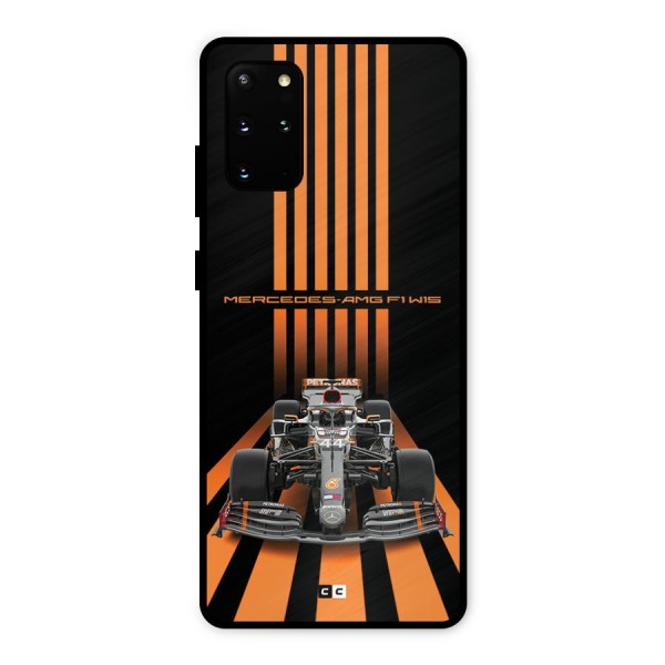 Supercar On Track Metal Back Case for Galaxy S20 Plus