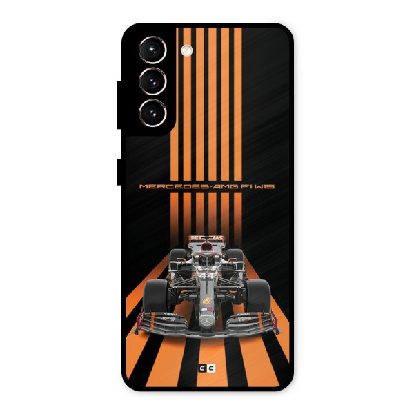 Supercar On Track Metal Back Case for Galaxy S21 5G