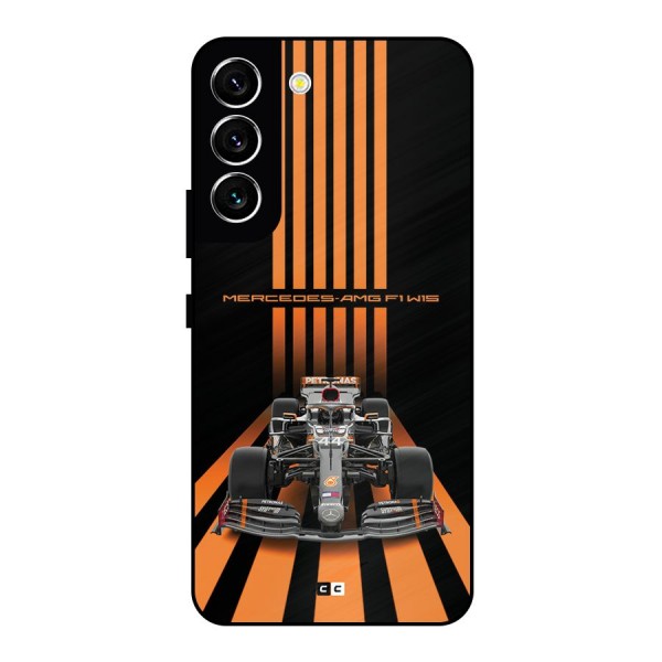 Supercar On Track Metal Back Case for Galaxy S22 5G