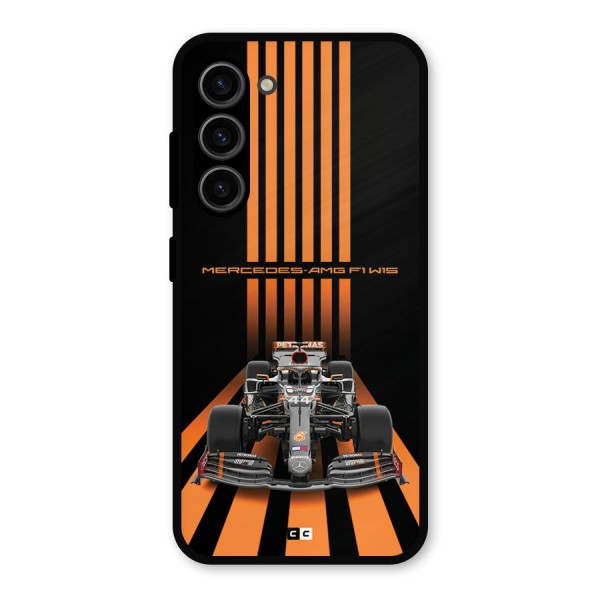 Supercar On Track Metal Back Case for Galaxy S23