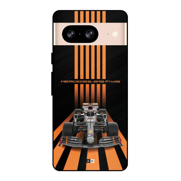 Supercar On Track Metal Back Case for Google Pixel 8