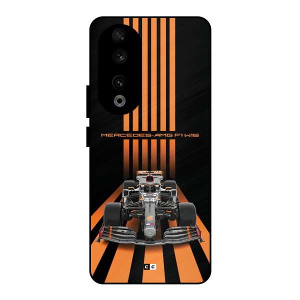 Supercar On Track Metal Back Case for Honor 90