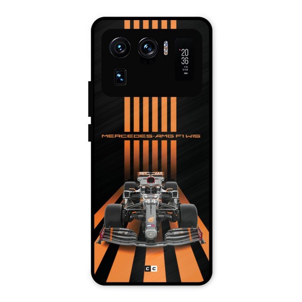 Supercar On Track Metal Back Case for Mi 11 Ultra