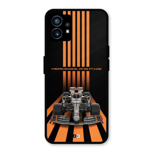 Supercar On Track Metal Back Case for Nothing Phone 1