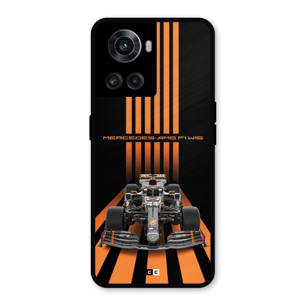 Supercar On Track Metal Back Case for OnePlus 10R