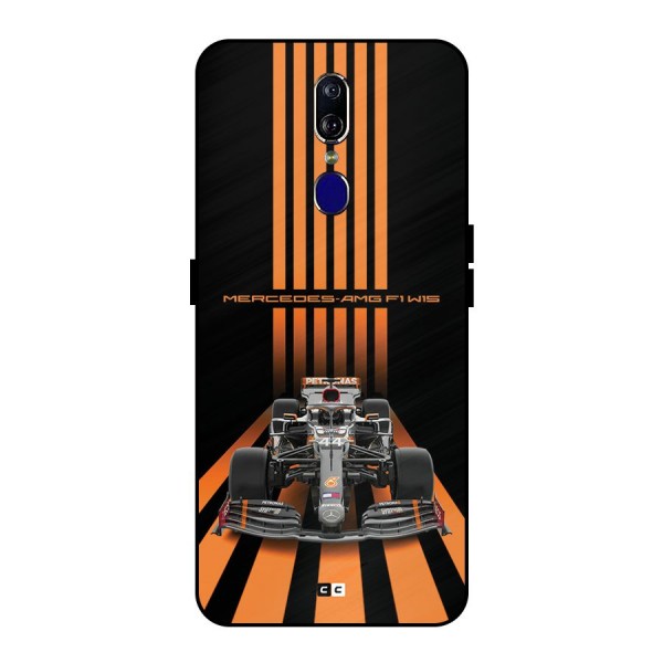 Supercar On Track Metal Back Case for Oppo F11