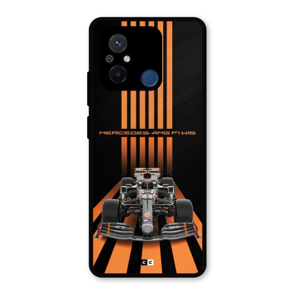 Supercar On Track Metal Back Case for Poco C55