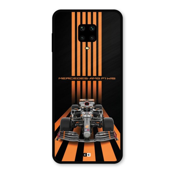 Supercar On Track Metal Back Case for Poco M2