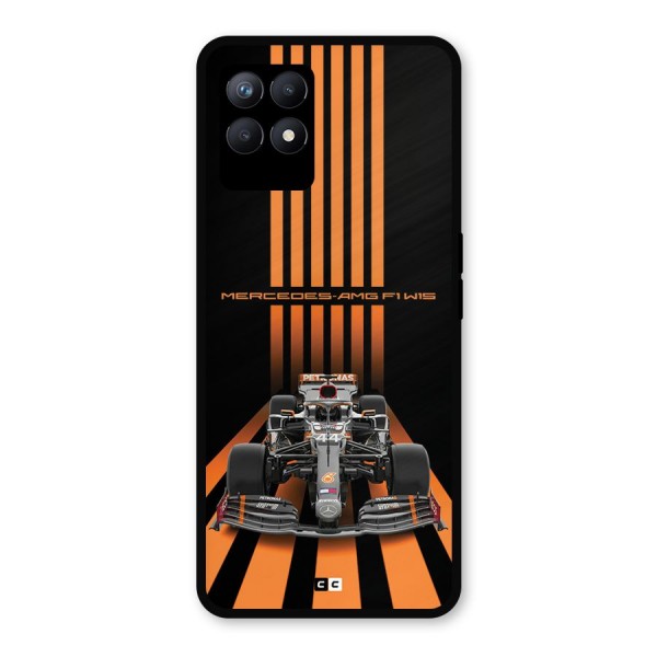 Supercar On Track Metal Back Case for Realme 8i